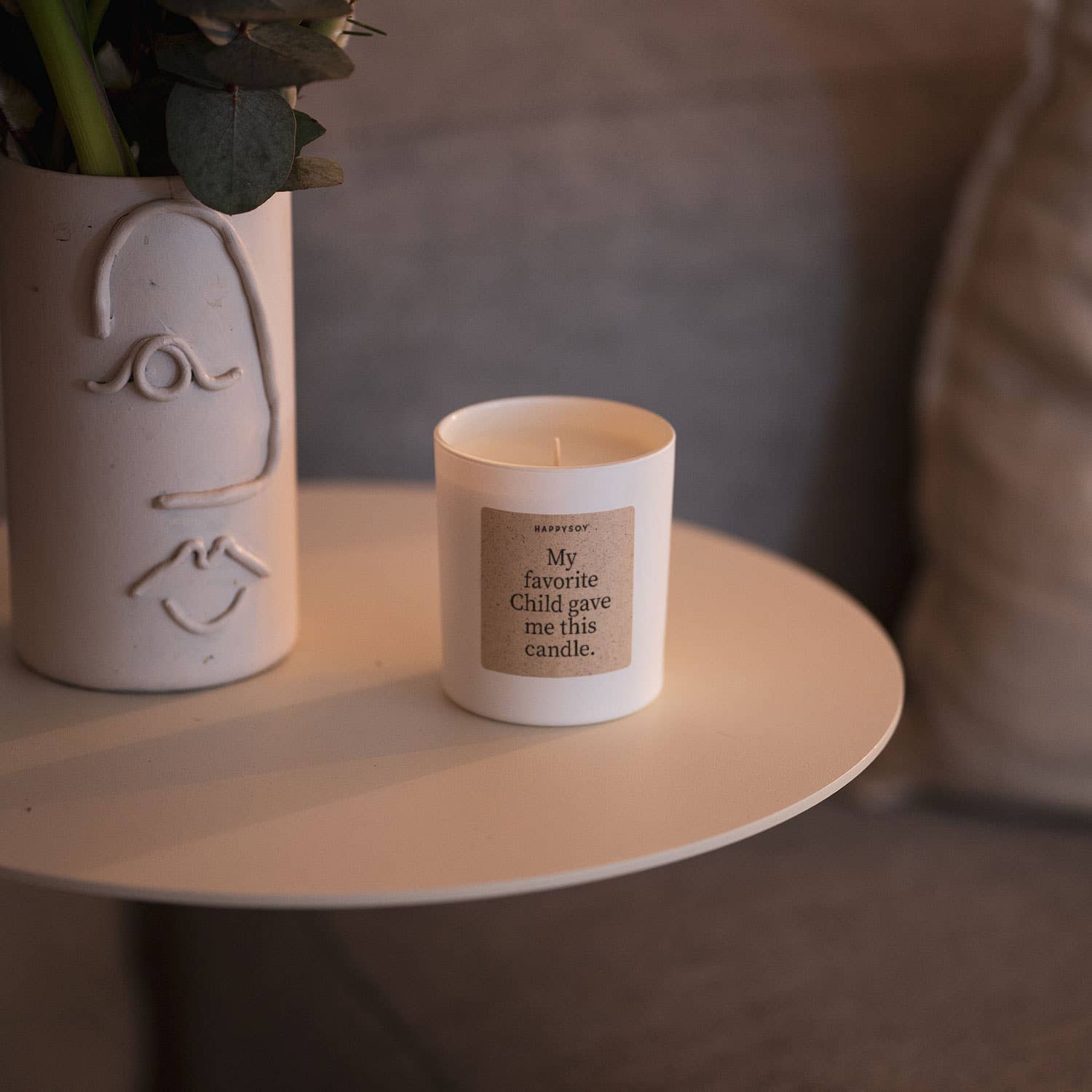 Scented candle | My Favorite Child Gave Me This Candle Happysoy