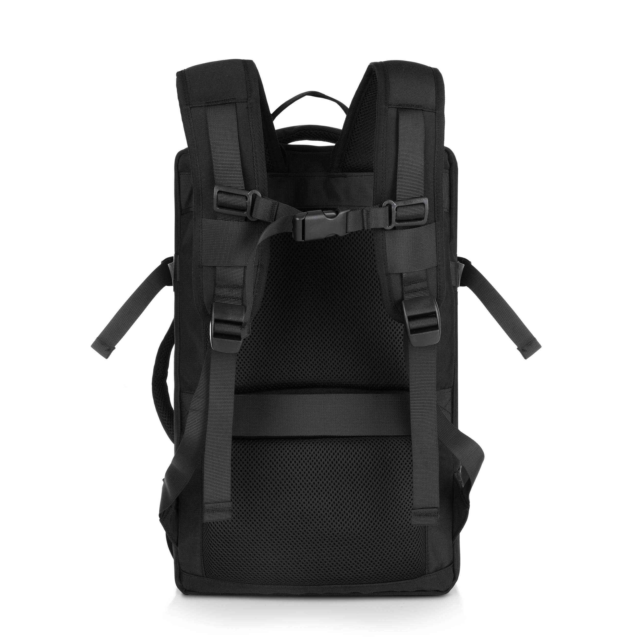 Travel Backpack: Black James Hawk
