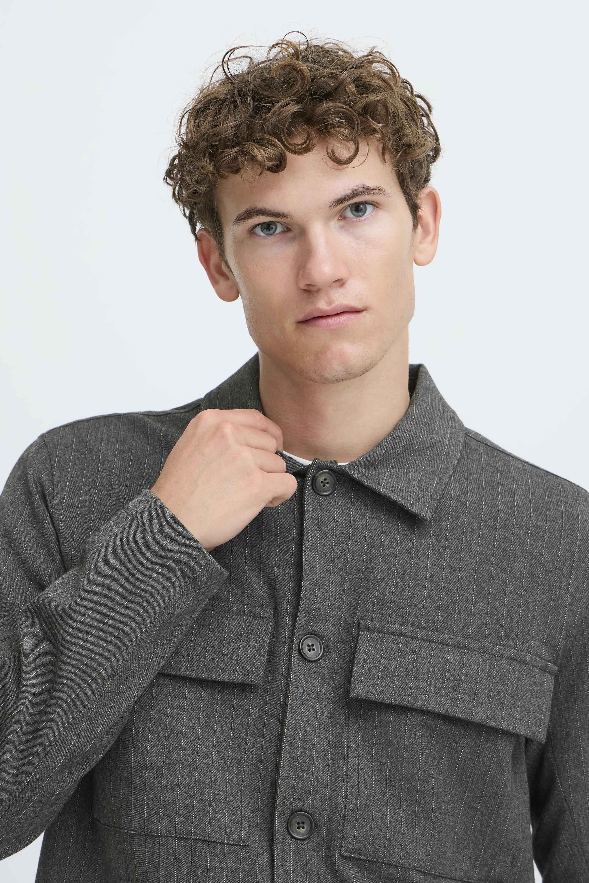 Fellis 0229 Striped Shacket Casual Friday