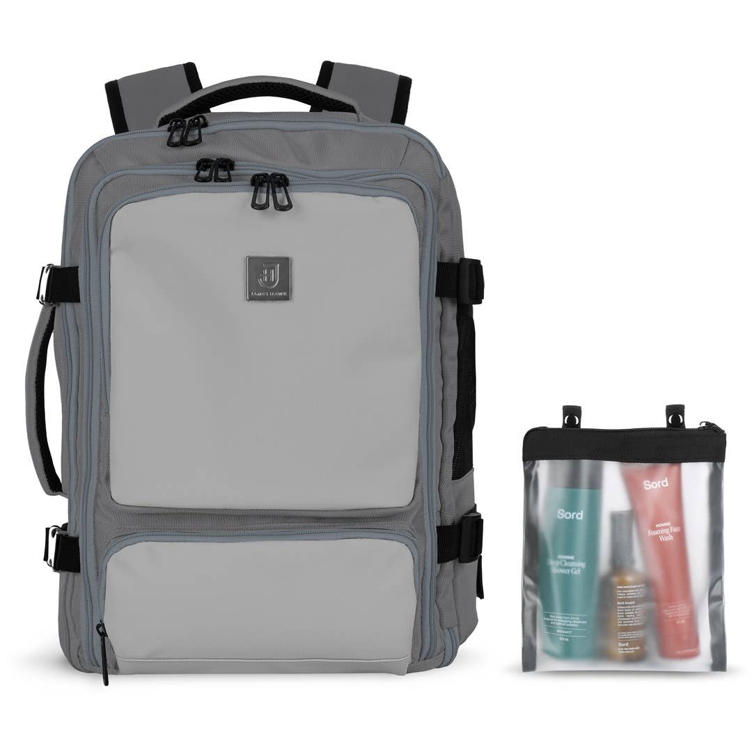 Cabin Backpack: Black James Hawk