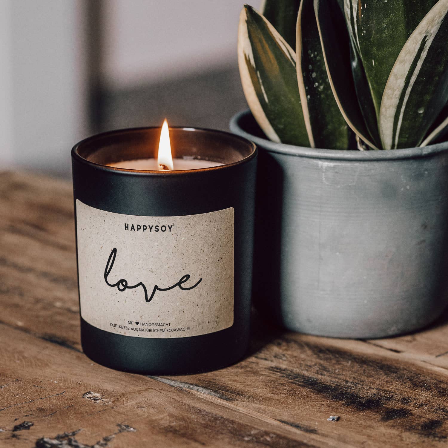 Scented candle | LOVE Happysoy