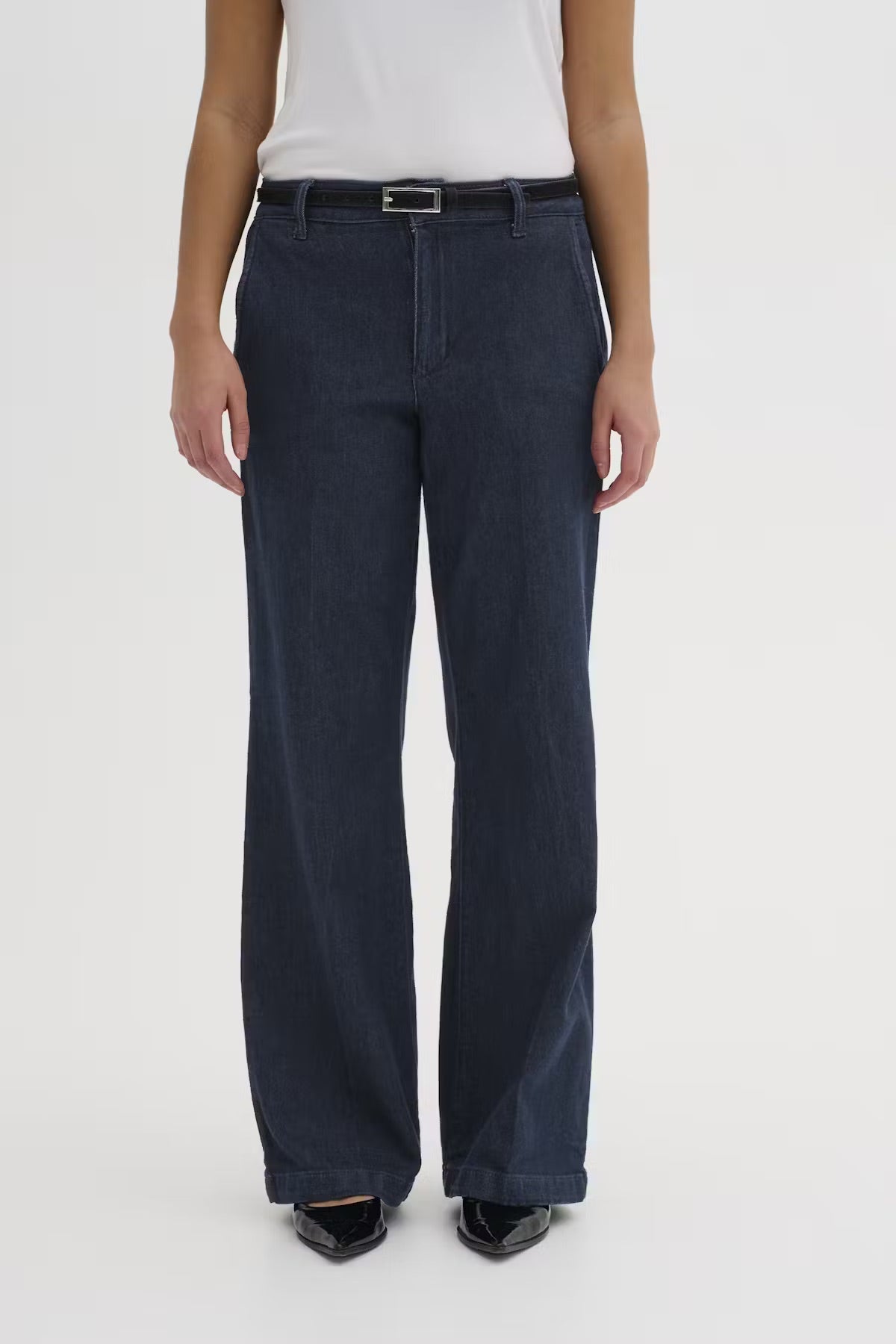 30 THE LARA PANT - Dark Blue Un-Wash My Essential Wardrobe