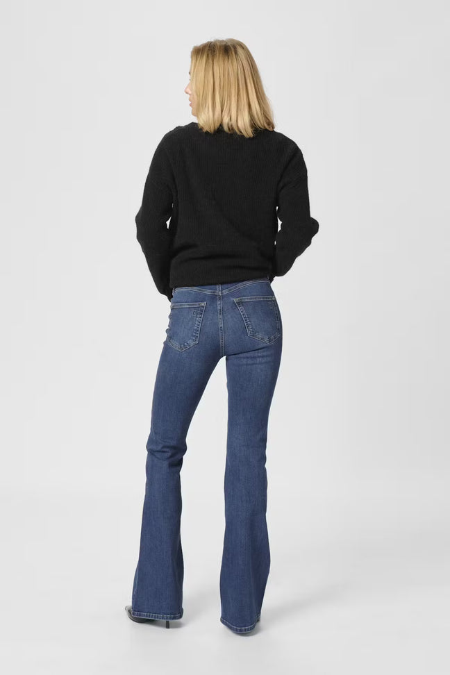 06 THE DEKOTA HIGH BOOTCUT - Medium Blue Wash My Essential Wardrobe