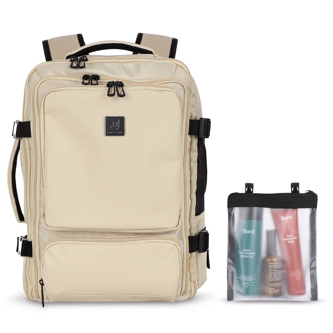 Cabin Backpack: Black James Hawk