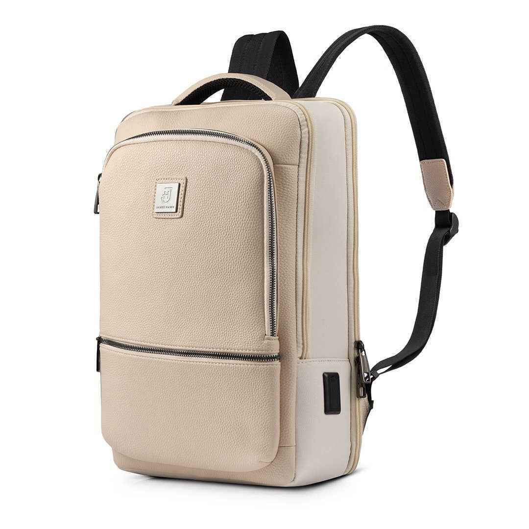 City Backpack: Beige James Hawk