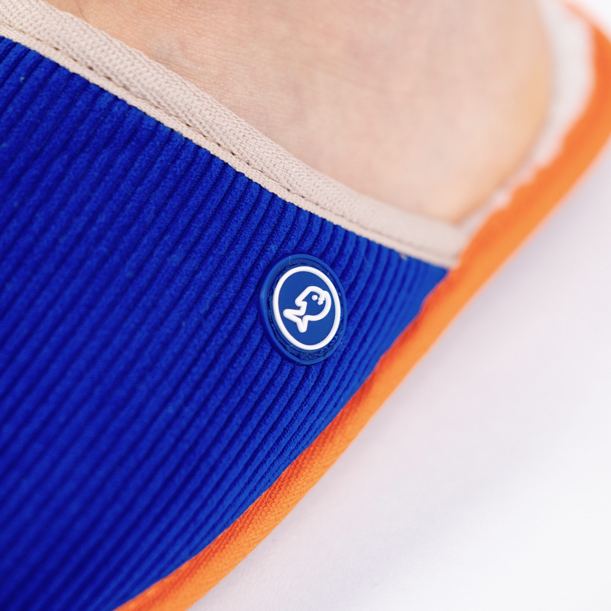 Electric Blue Corduroy Slippers BILLYBELT