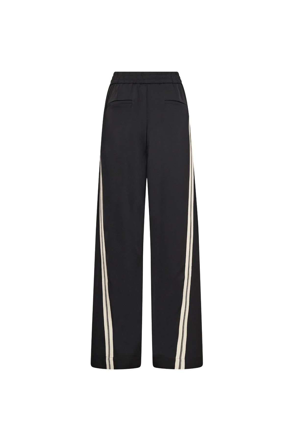AliniCC Double Panel Pant leveälahkeiset housut musta – Co'couture naisten housut, RAGS Oulu (2/2)