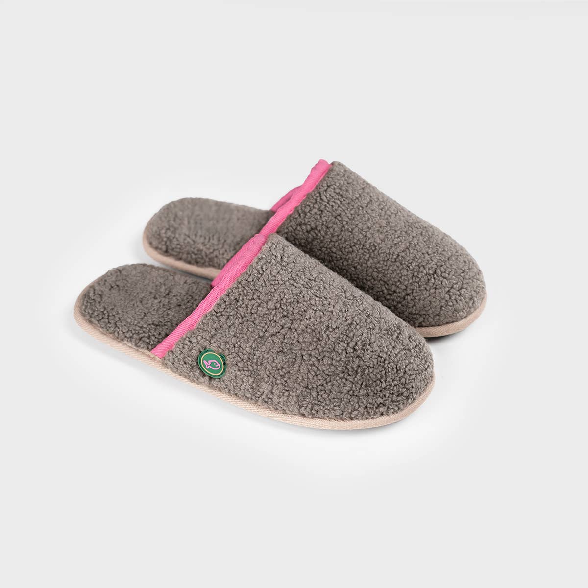 Brown Sherpa Slippers BILLYBELT