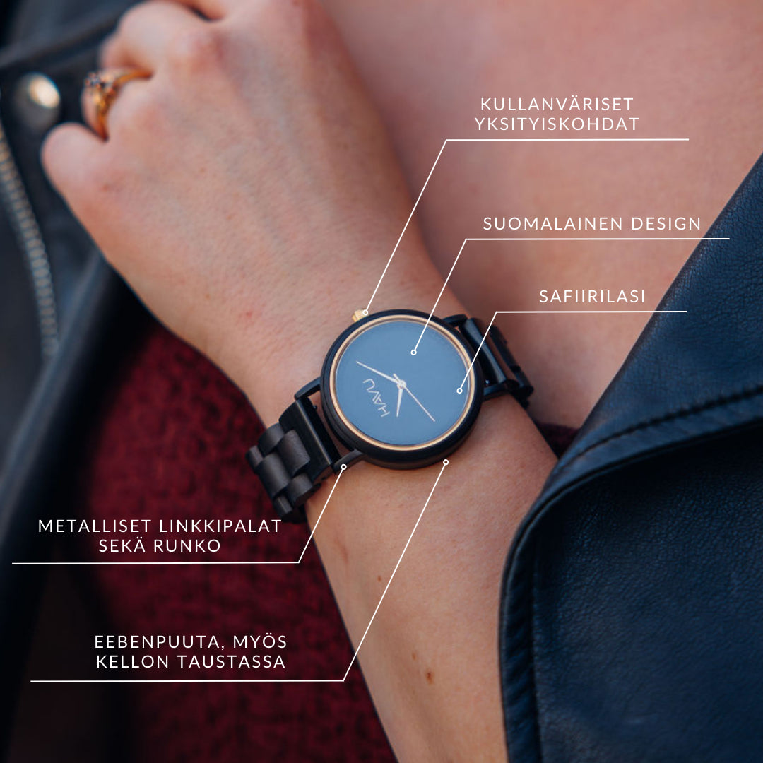 Aura (38mm) Havu Watches