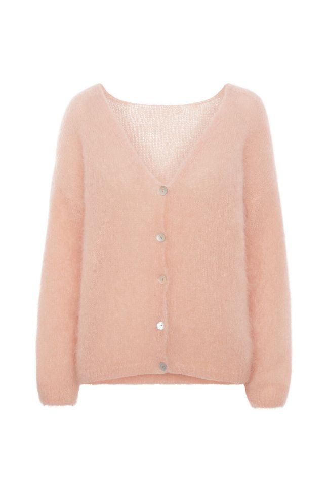 Cornelia LS Cardigan Peach Americandreams