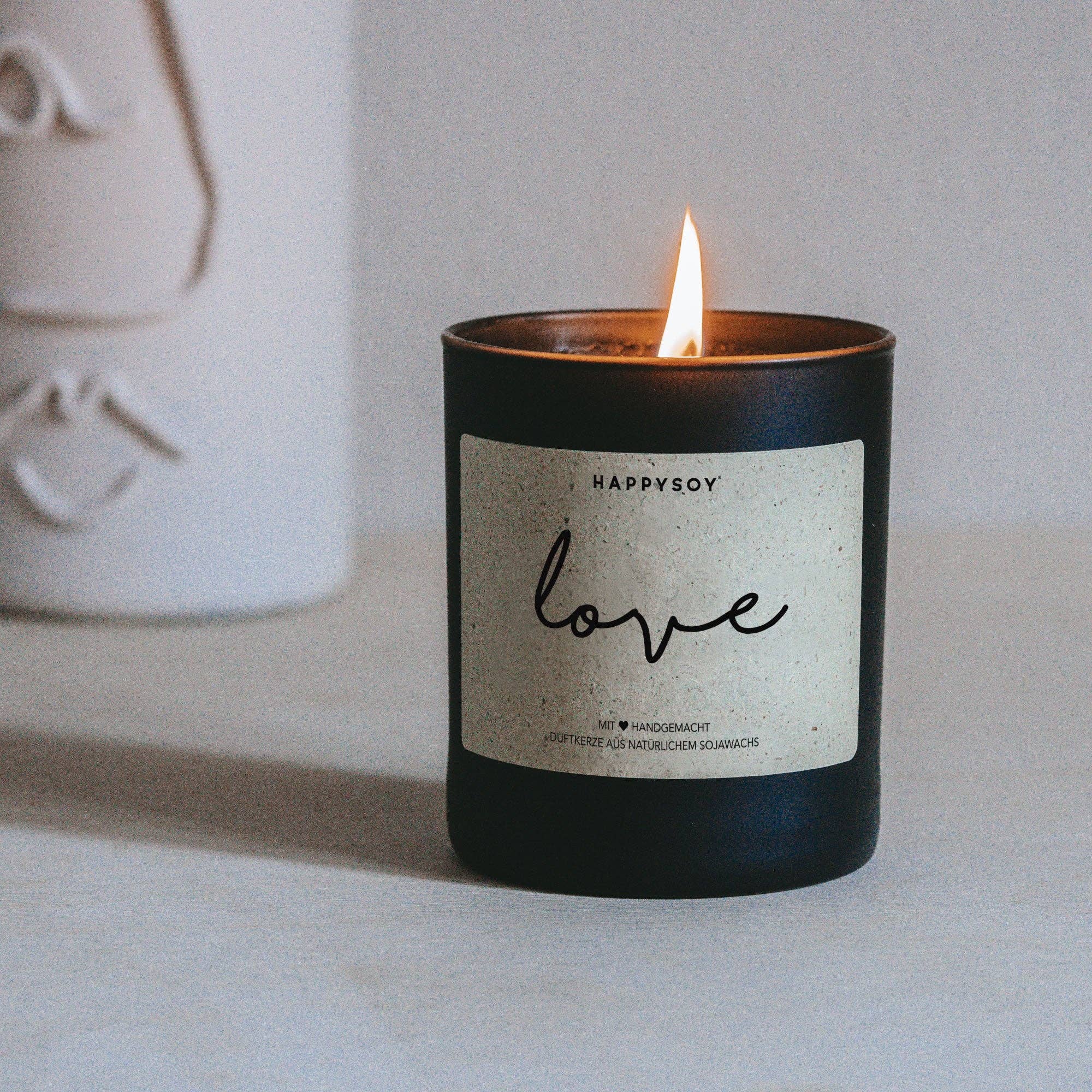 Scented candle | LOVE Happysoy