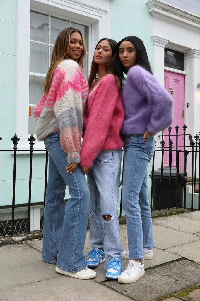 Cornelia LS Cardigan Pink Americandreams