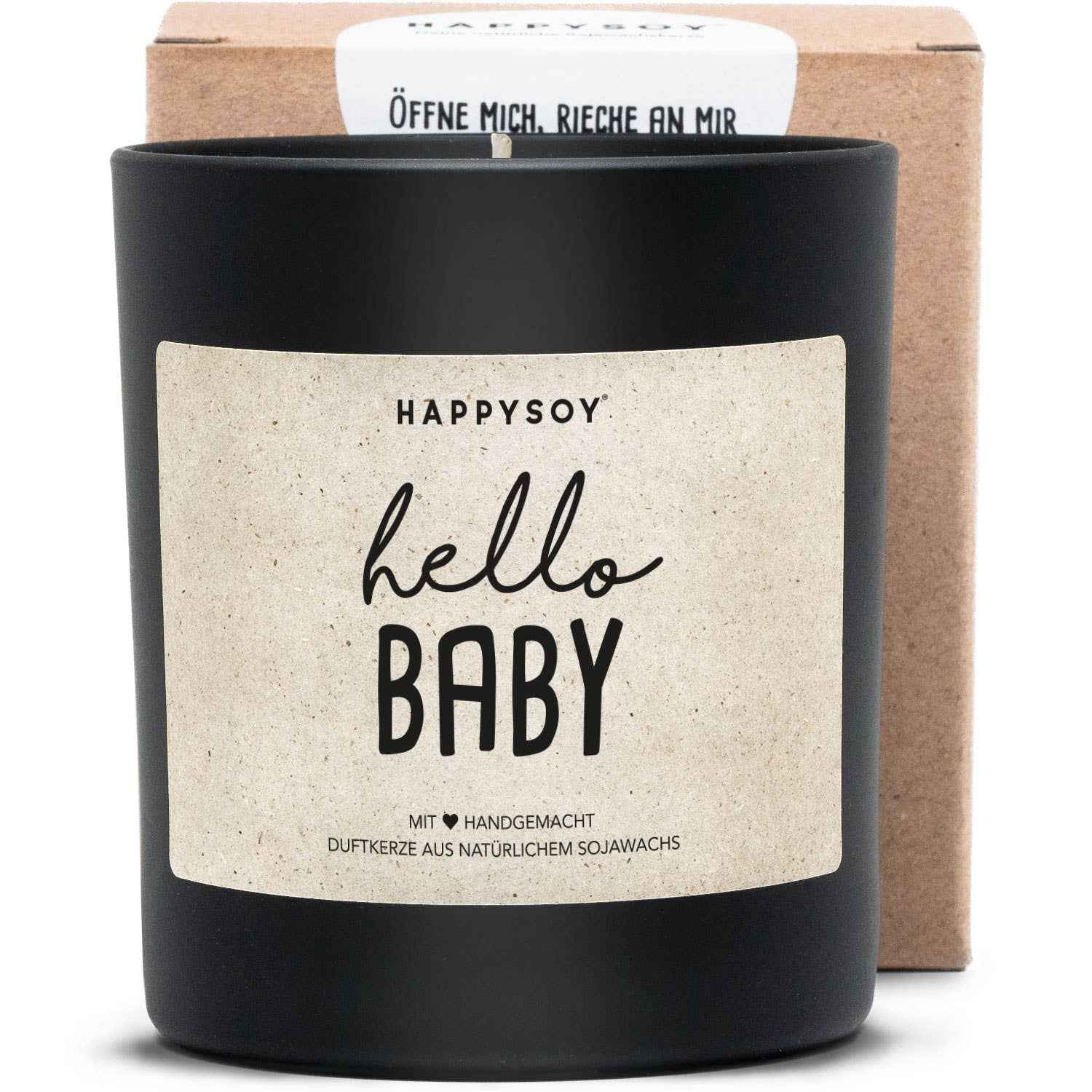Scented candle | Hello Baby! Happysoy
