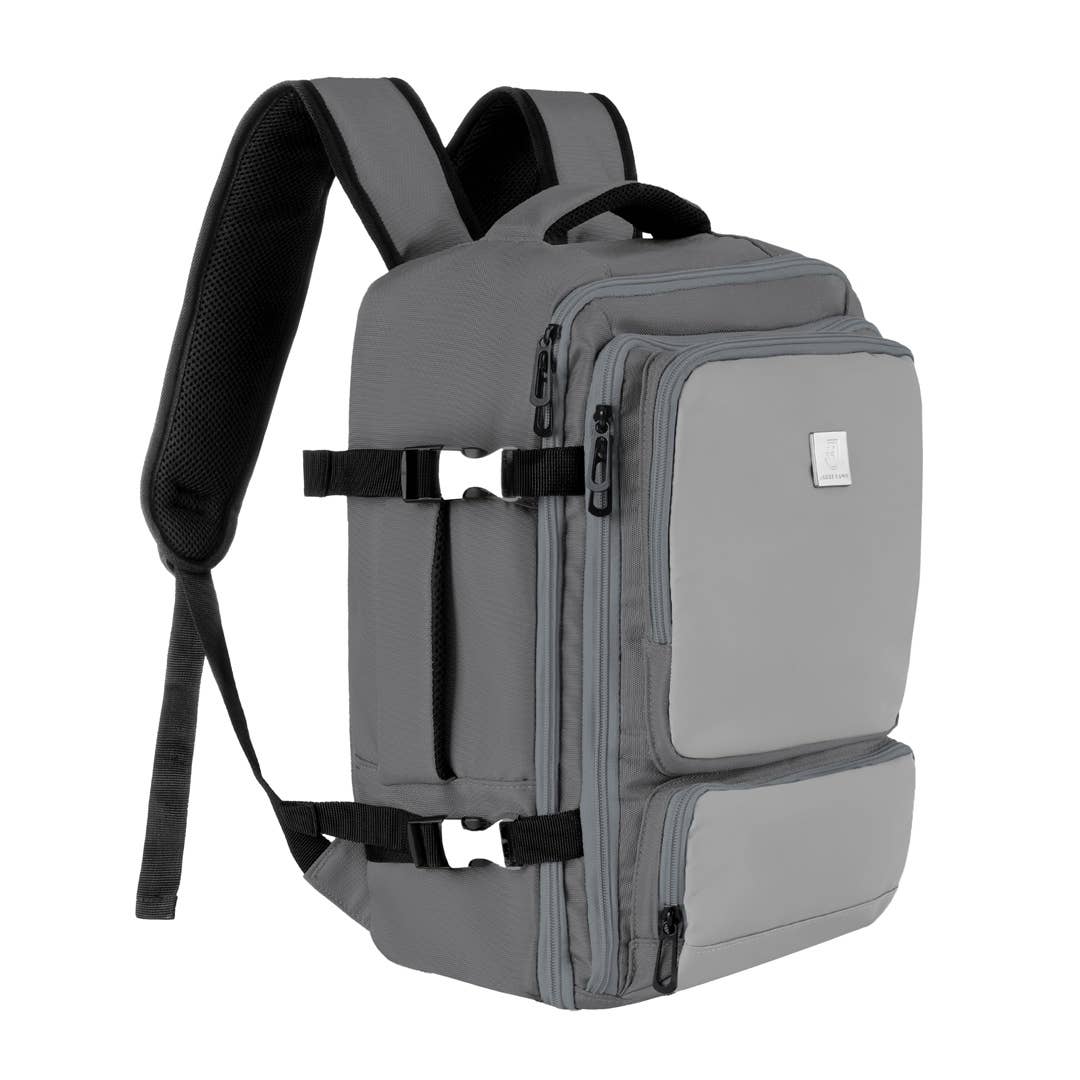 Cabin Backpack: Black James Hawk