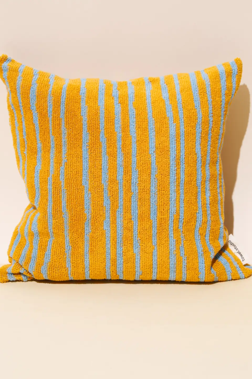 Stripe Throw Pillow | Caramel & Sky towel.studio
