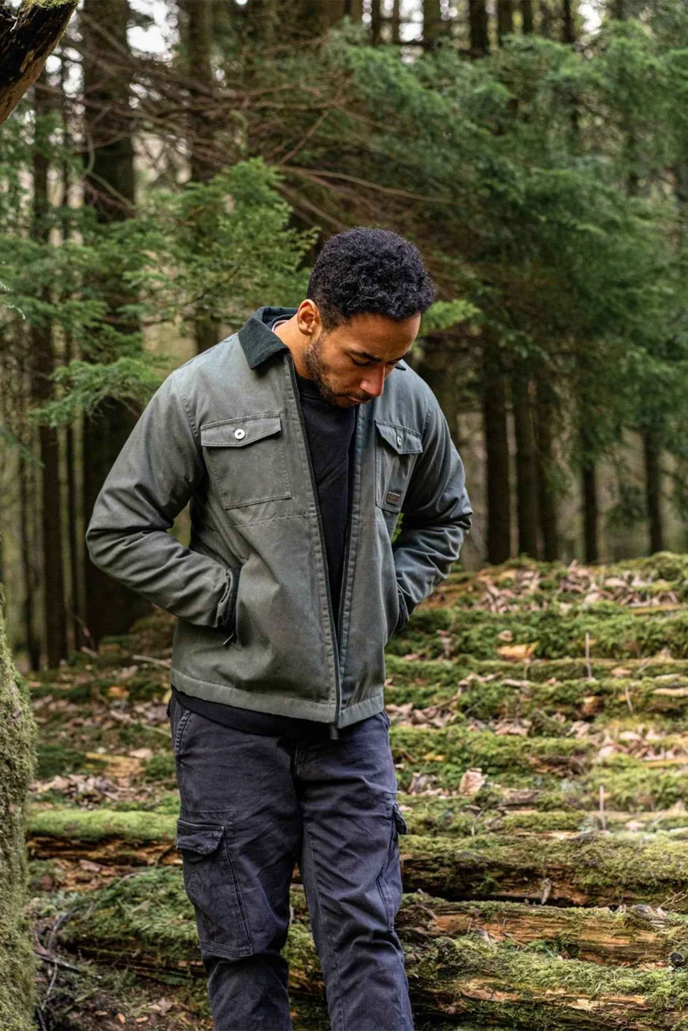 Aspen Jacket - Washed Forest
