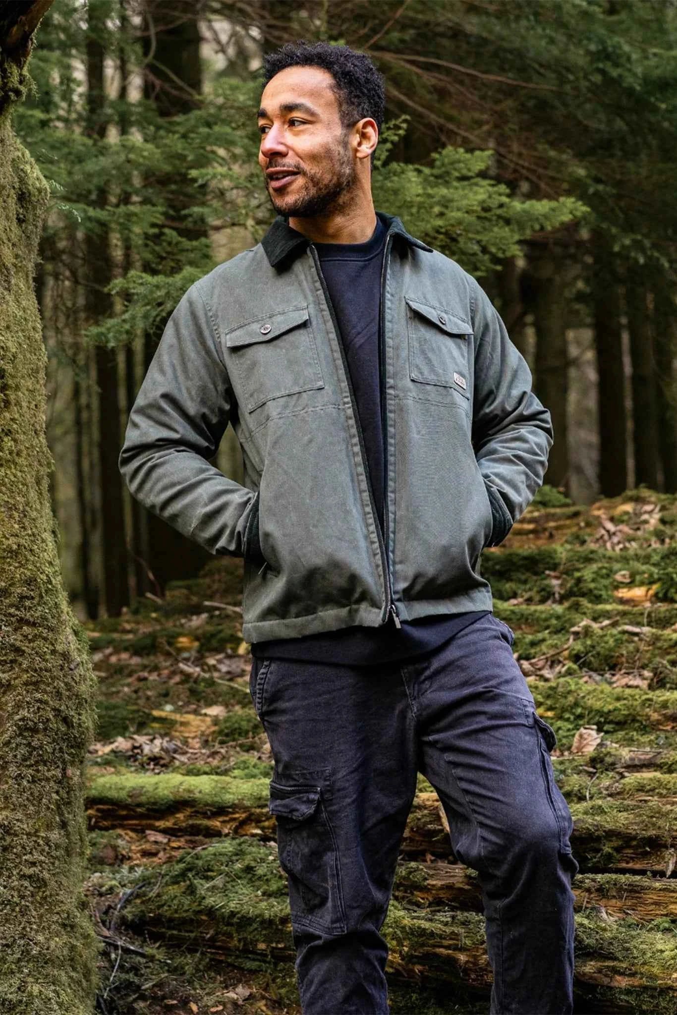 Aspen Jacket - Washed Forest
