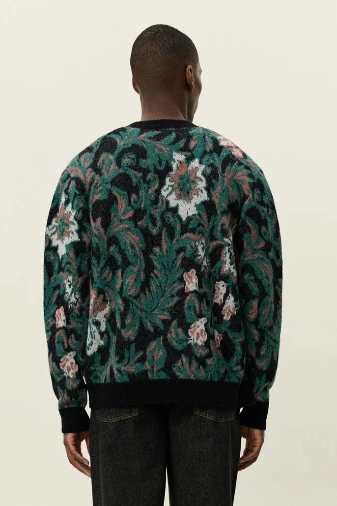 Alex Jacquard Cardigan Knit Les Deux