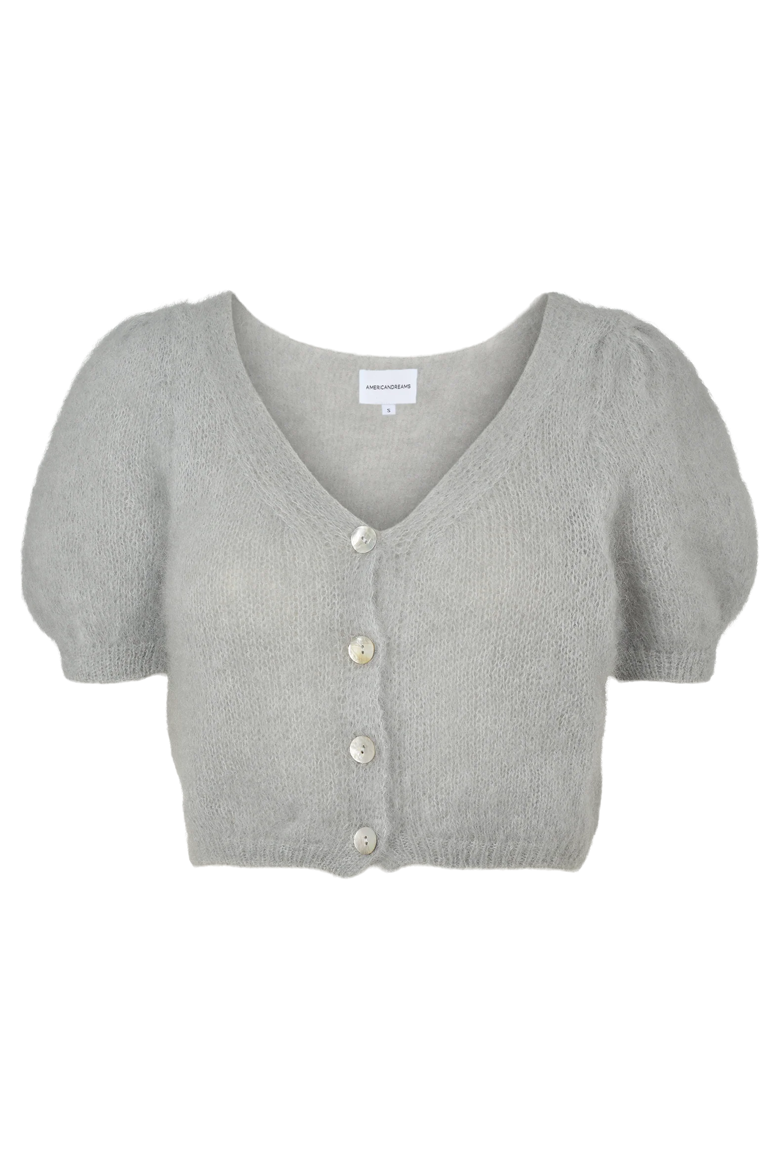 Harper Cardigan - Light Grey Americandreams