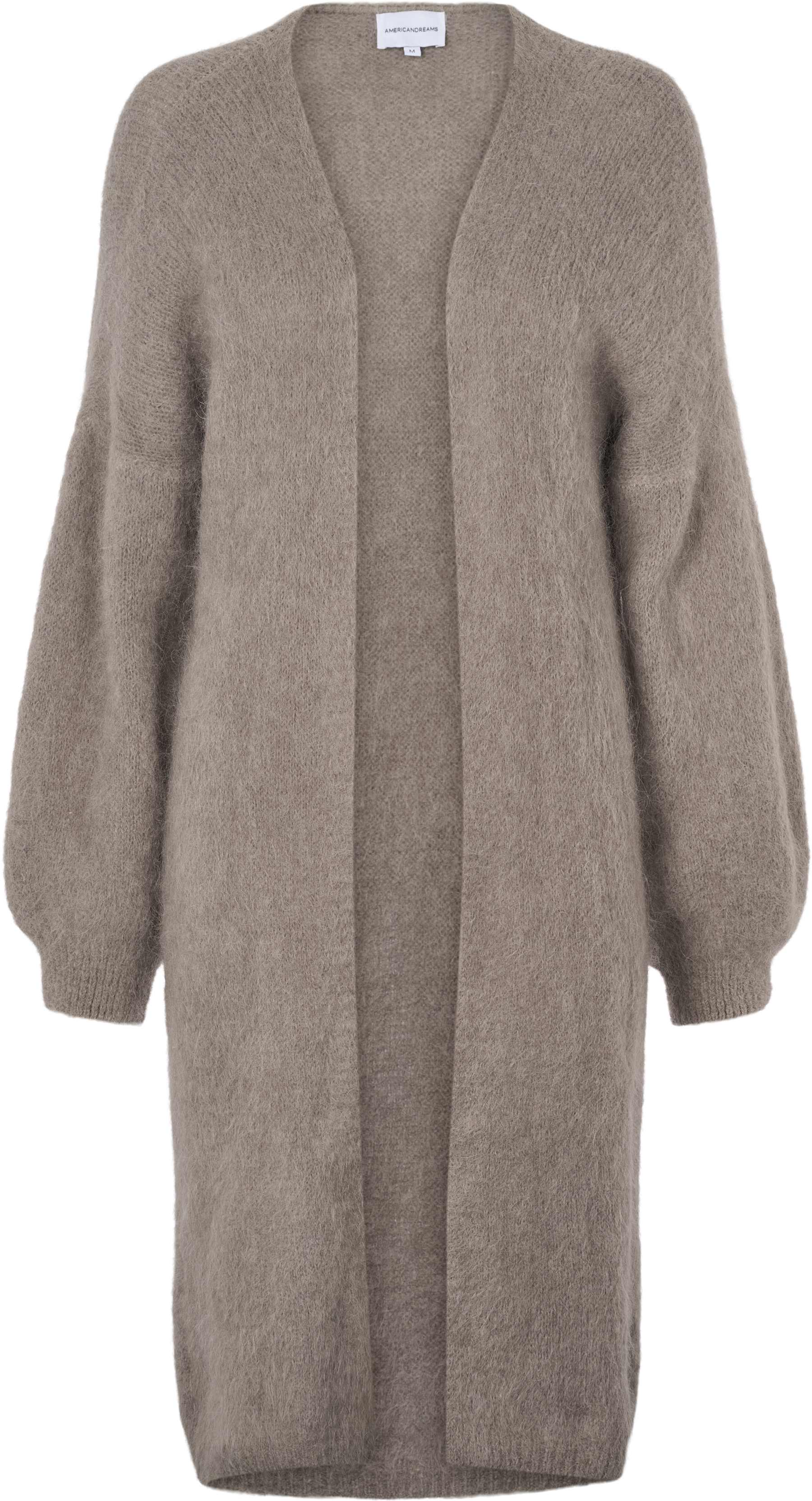 Azra Cardigan Light Taupe Americandreams