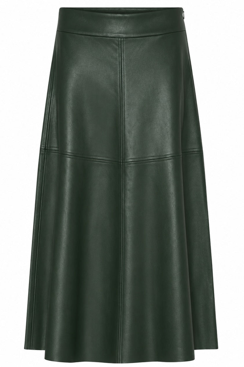 Bruuns Bazaar Skirt VeganiBBImma, väriltään Green