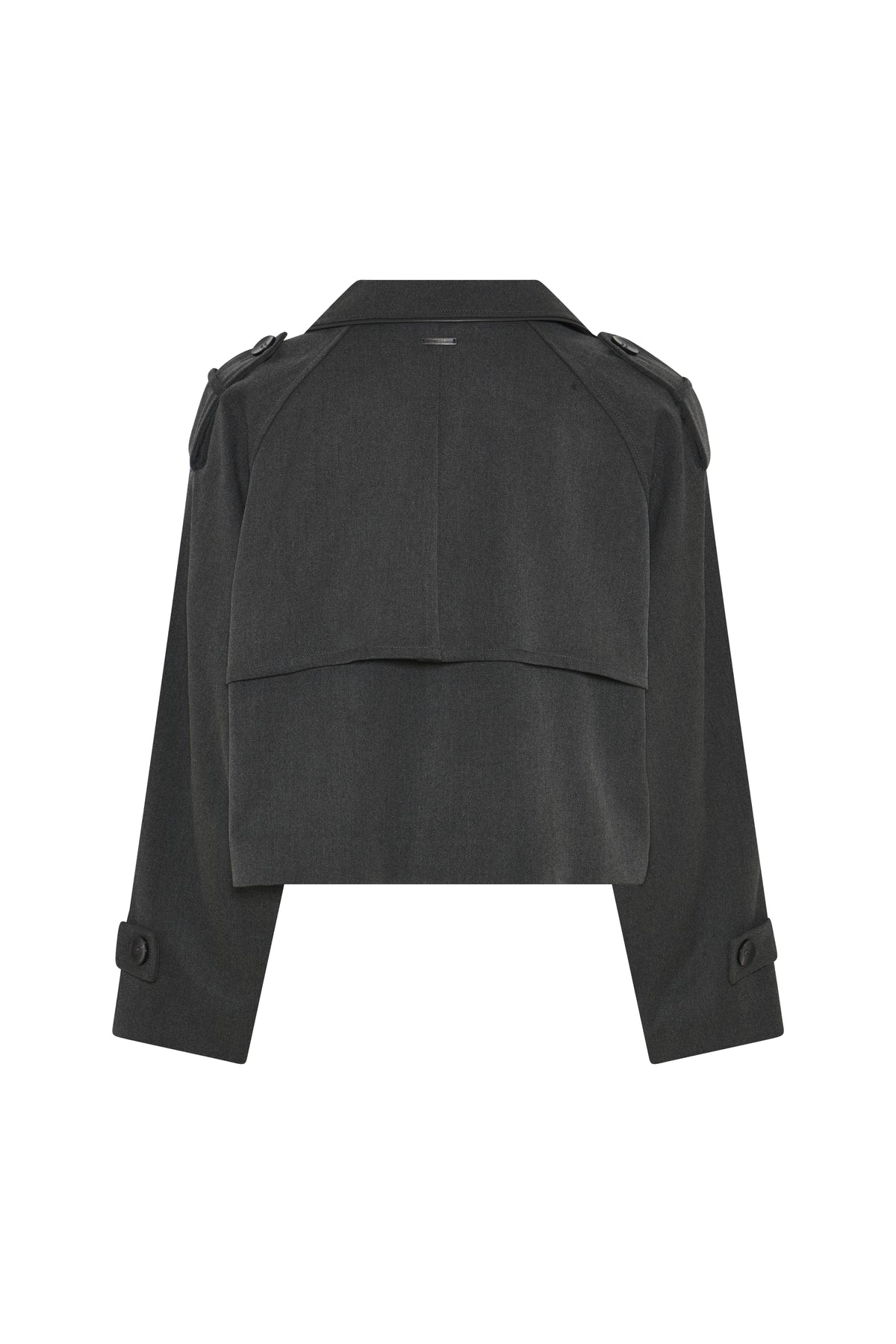 Bruuns Bazaar Trenchcoat OncocaBBShort, väriltään Grey