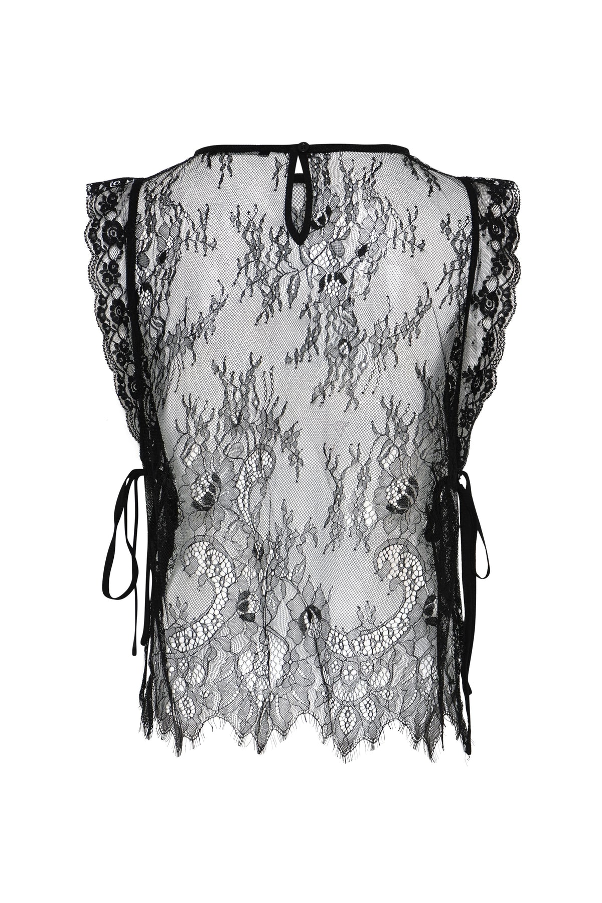 Bruuns Bazaar Top LaccoBBLisia, väriltään Black