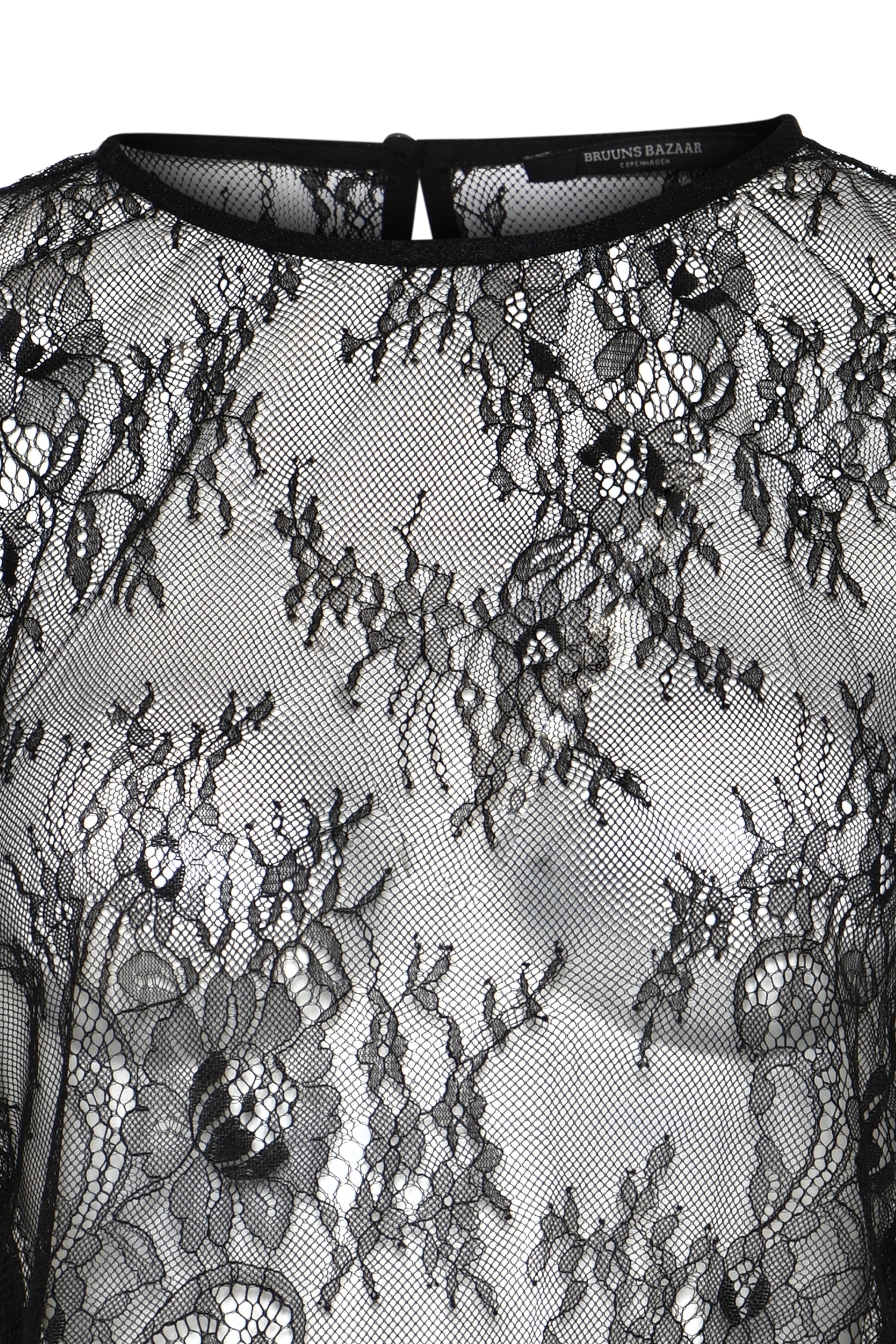 Bruuns Bazaar Top LaccoBBLisia, väriltään Black