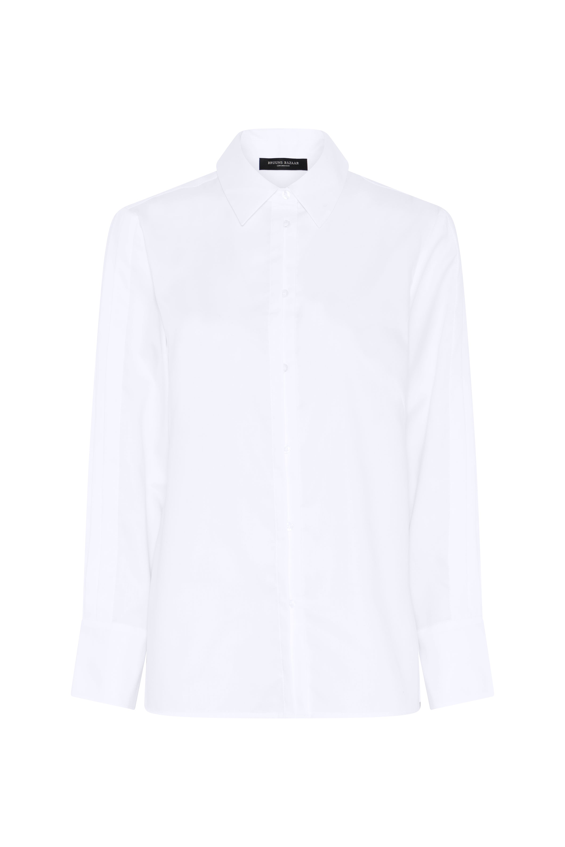 Bruuns Bazaar Shirt CotoniBBGela, väriltään White