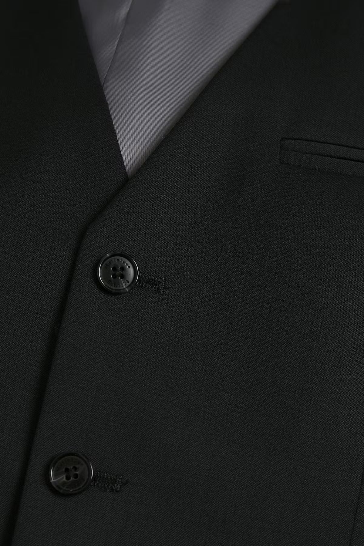 Breck Waistcoat - Black Matinique