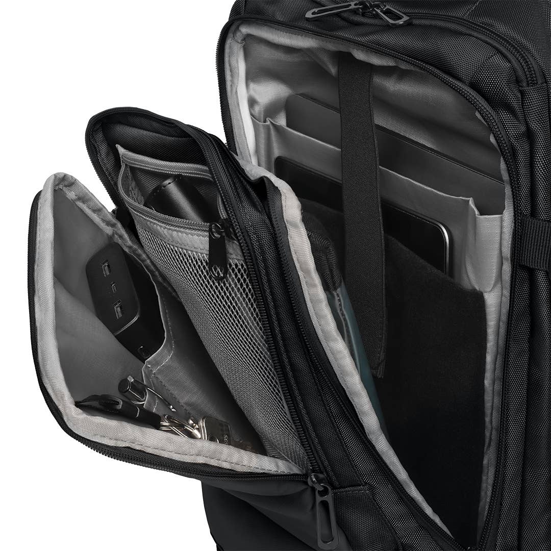 Cabin Backpack: Black James Hawk