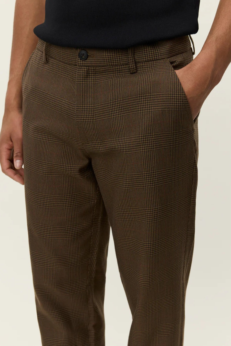 Como Reg Houndstooth Suit Pants Les Deux