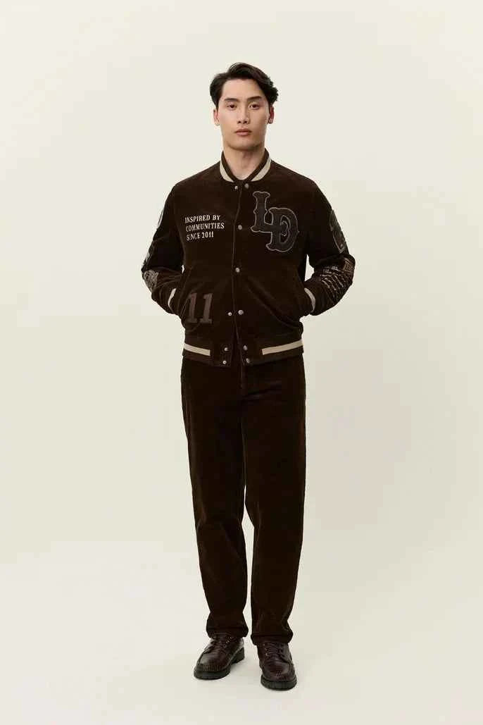 Corduroy Varsity Jacket Les Deux
