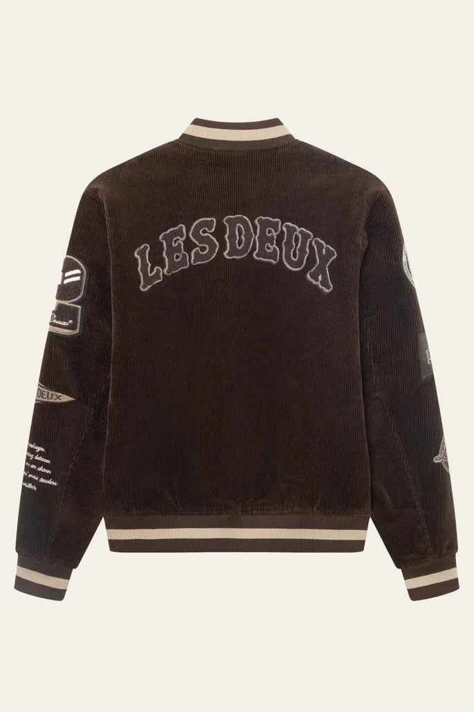 Corduroy Varsity Jacket Les Deux