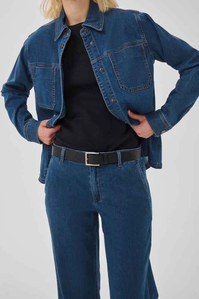 Denim Shirt MWAnn 115 - Medium Clear Blue Wash