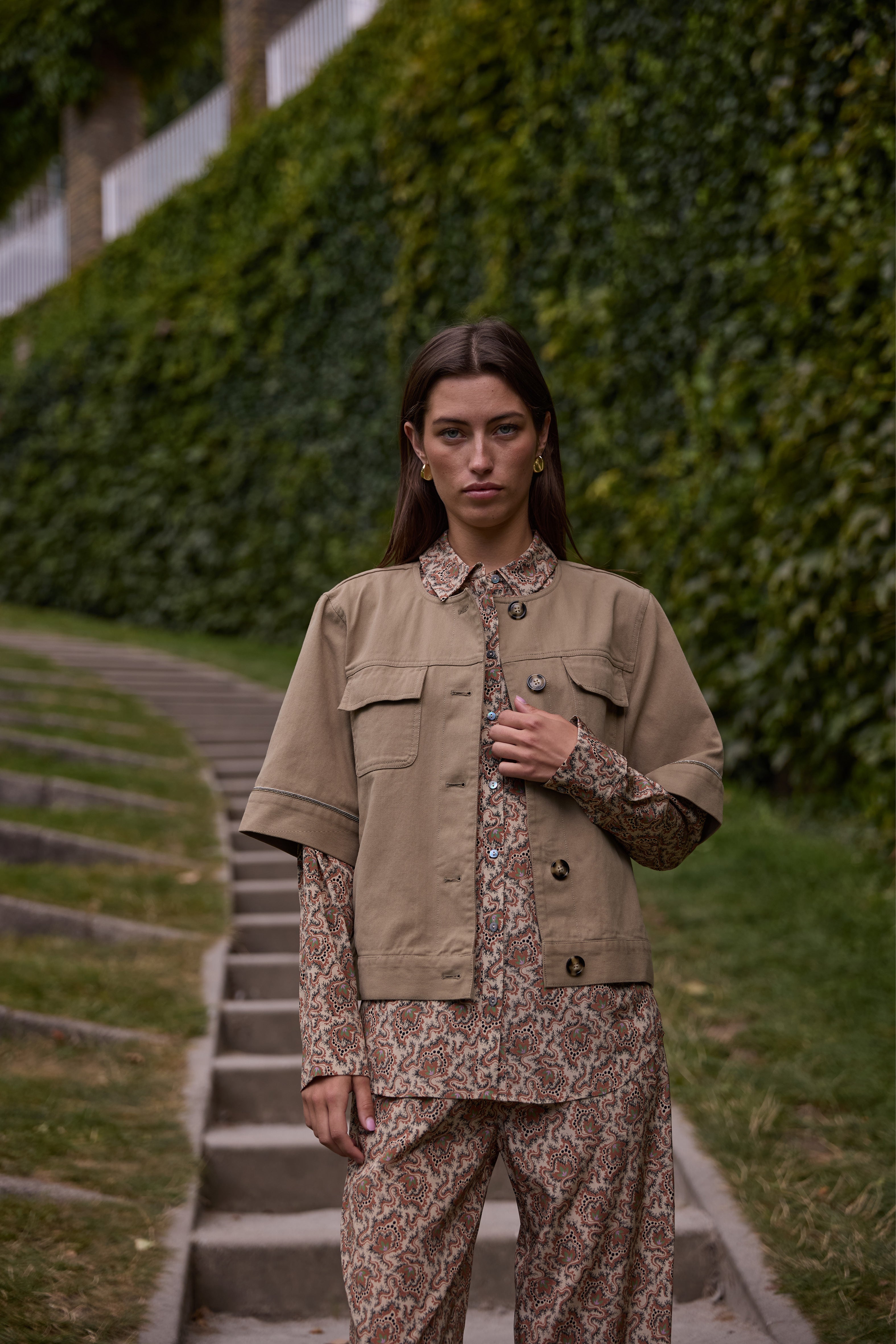 Heartmade Jacket HMBekin, väriltään Truffel Taupe