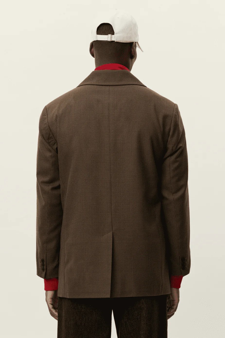 James Houndstooth Check Blazer Les Deux