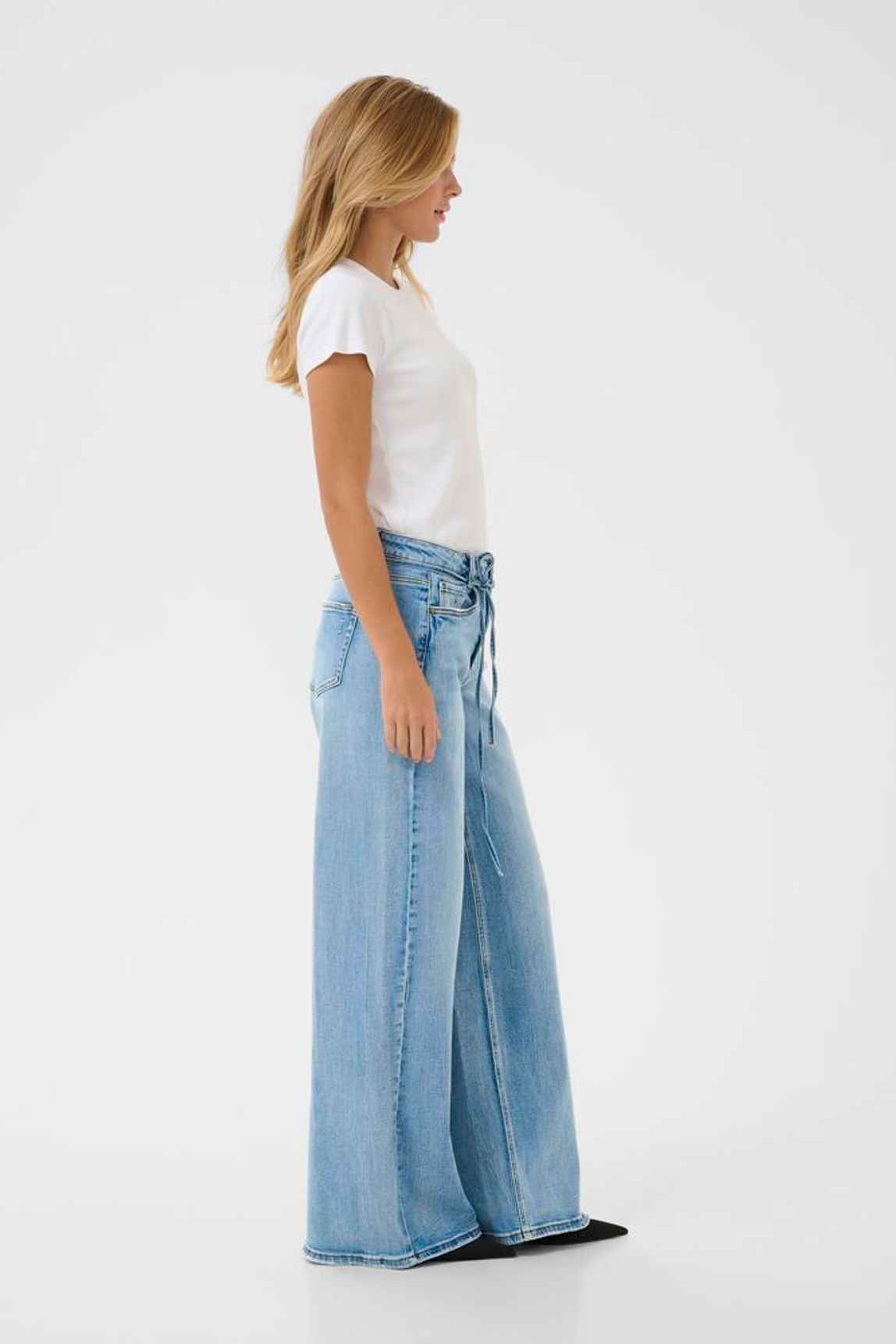 Jeans Wide MWKaro 144 - Light Blue Retro Wash My Essential Wardrobe