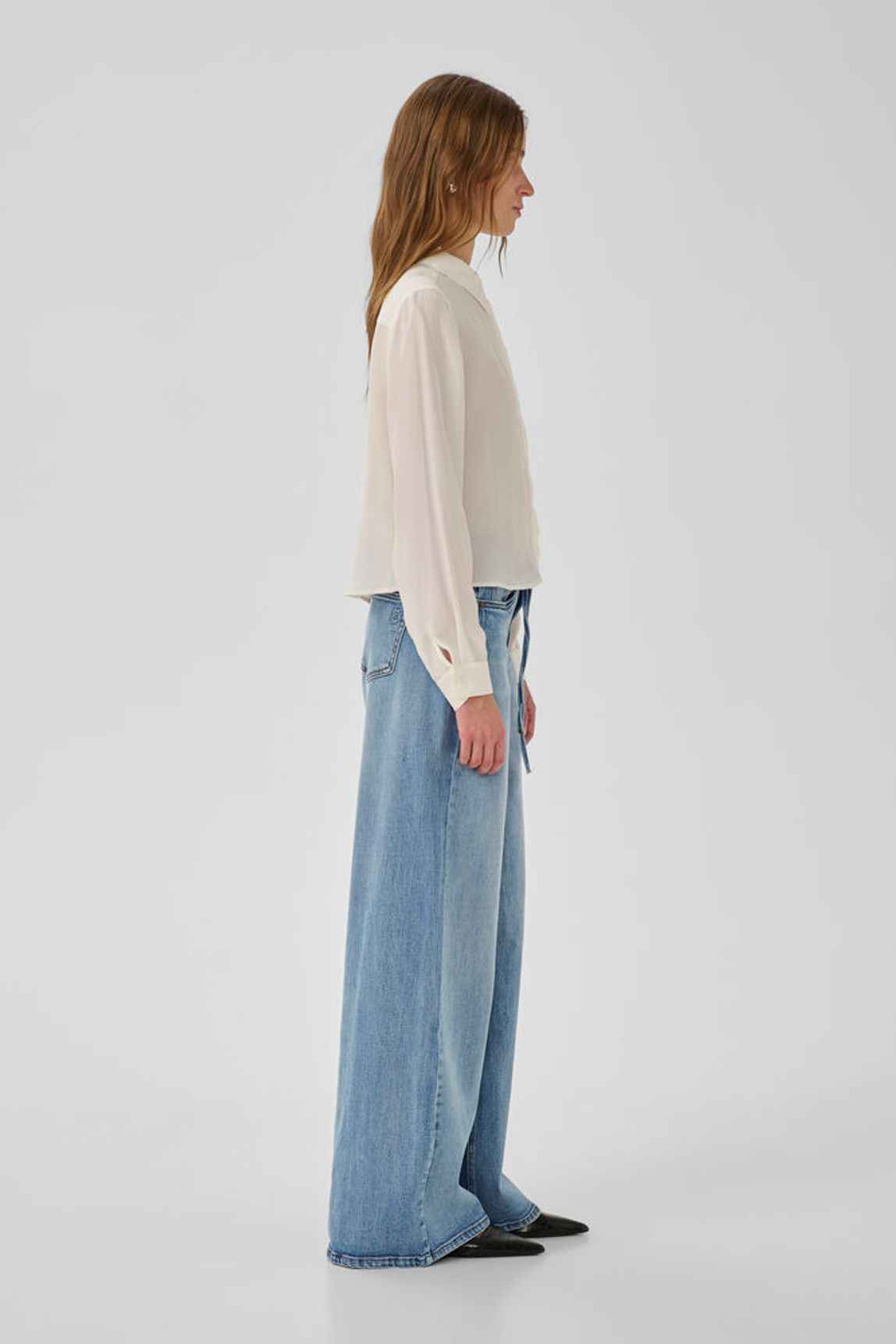 Jeans Wide MWKaro 144 - Light Blue Retro Wash My Essential Wardrobe