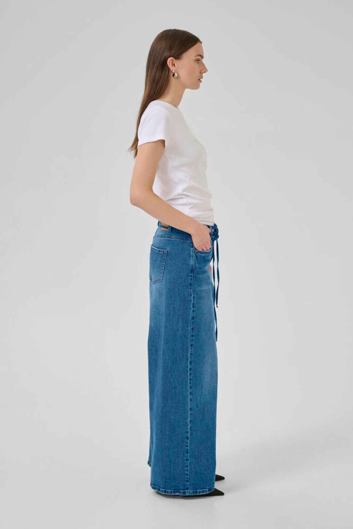 Jeans Wide MWKaro 144 medium blue My Essential Wardrobe