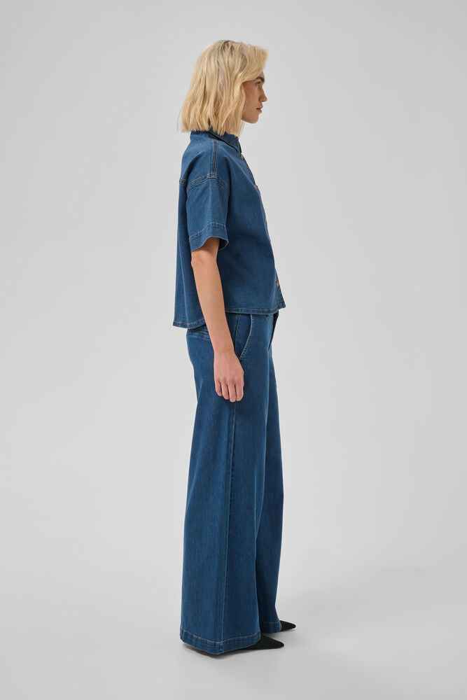 Jeans Wide MWMonty 115 - Medium Clear Blue Wash