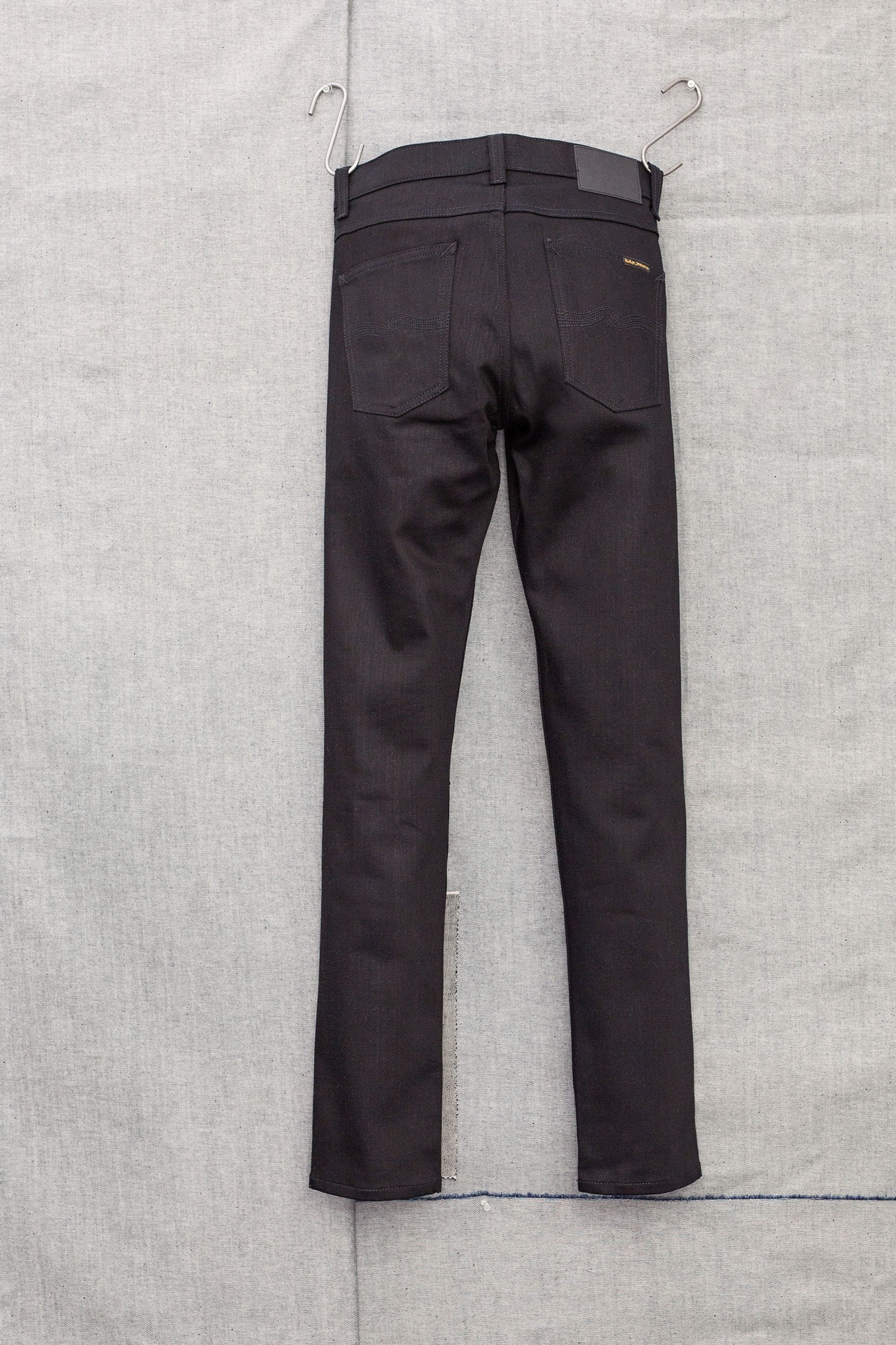Lean Dean Dry Everblack Nudie Jeans