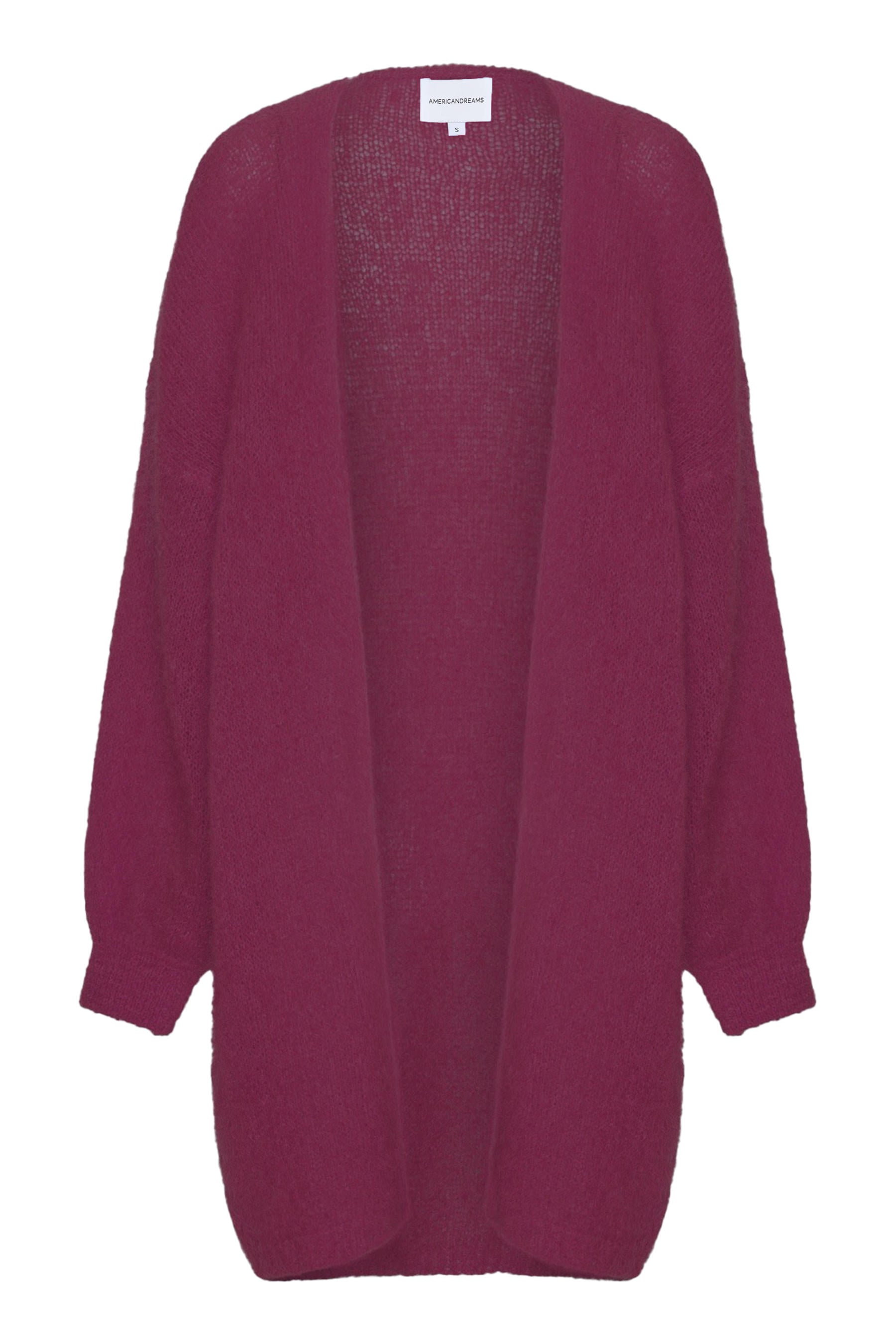 Lee Midi Cardigan Bordeaux Americandreams