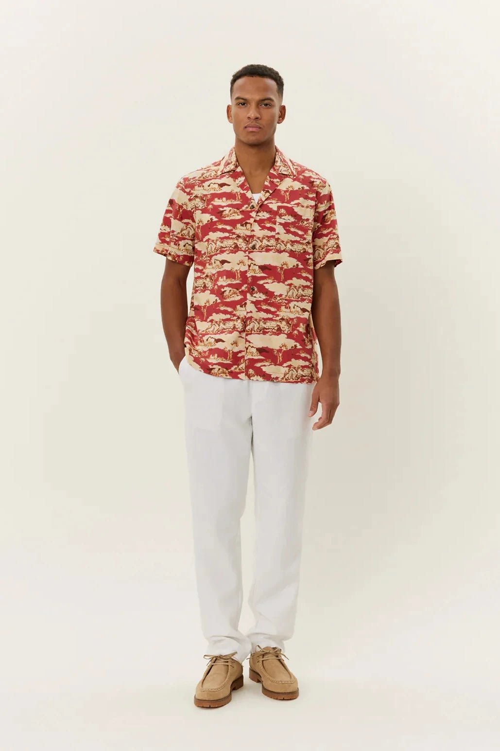 Lesley Ruins AOP SS Shirt Les Deux