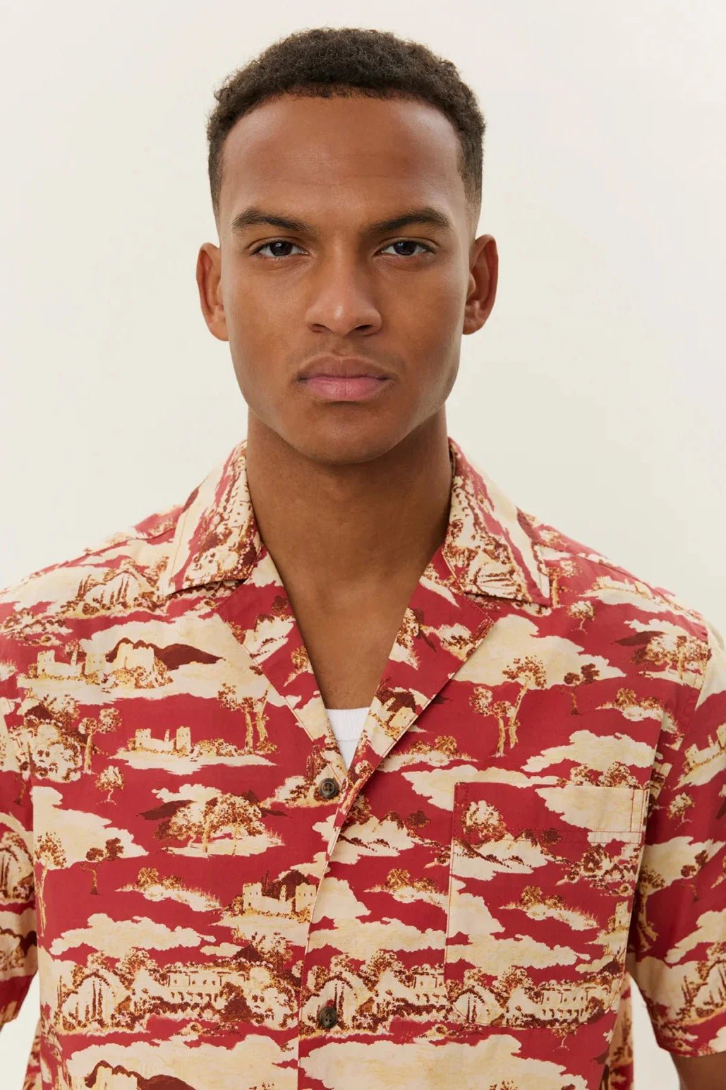 Lesley Ruins AOP SS Shirt Les Deux