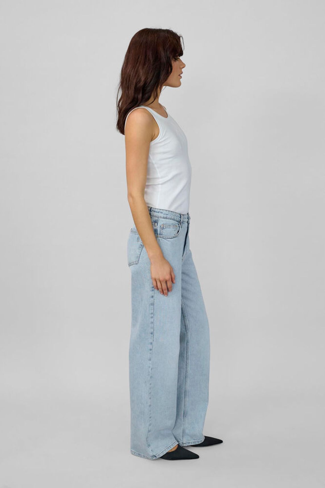 05 THE LOUIS HIGH WIDE Light Blue Retro Wash My Essential Wardrobe