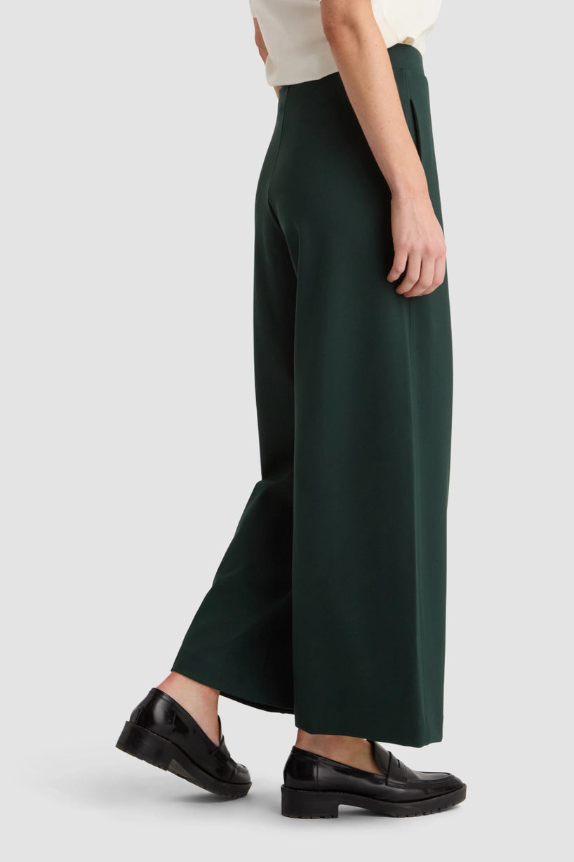 Lottie Wide Pants – Green Residus
