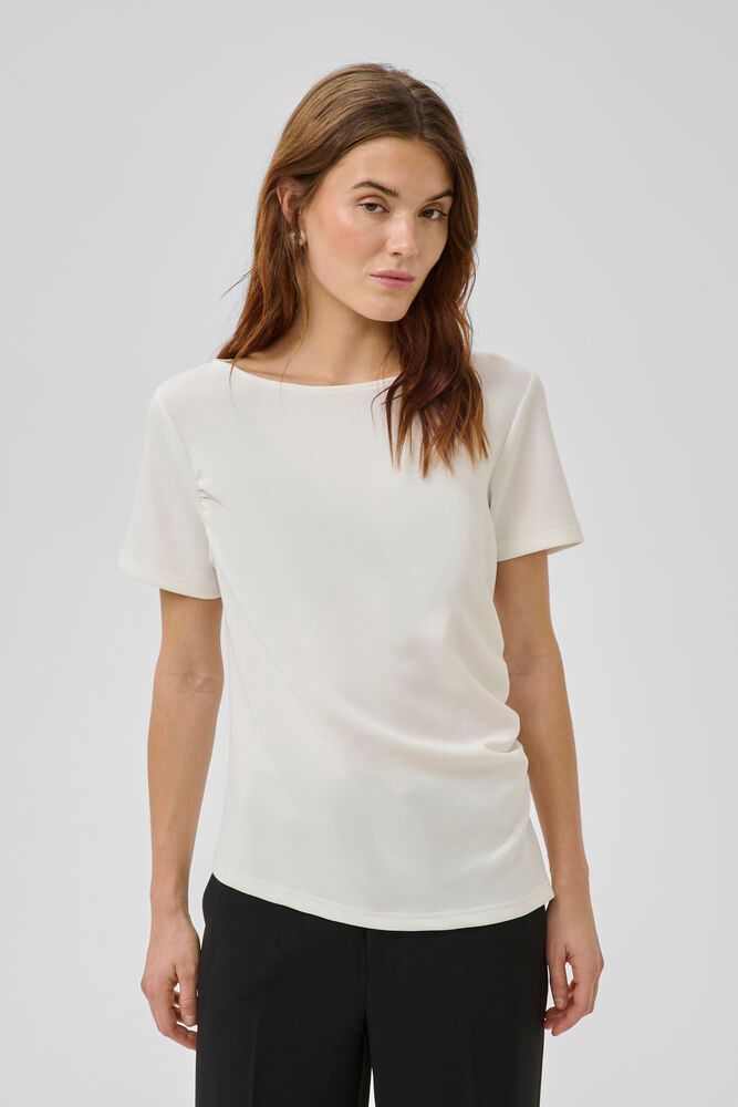 MWHelle Asymmetric Tee - White My Essential Wardrobe