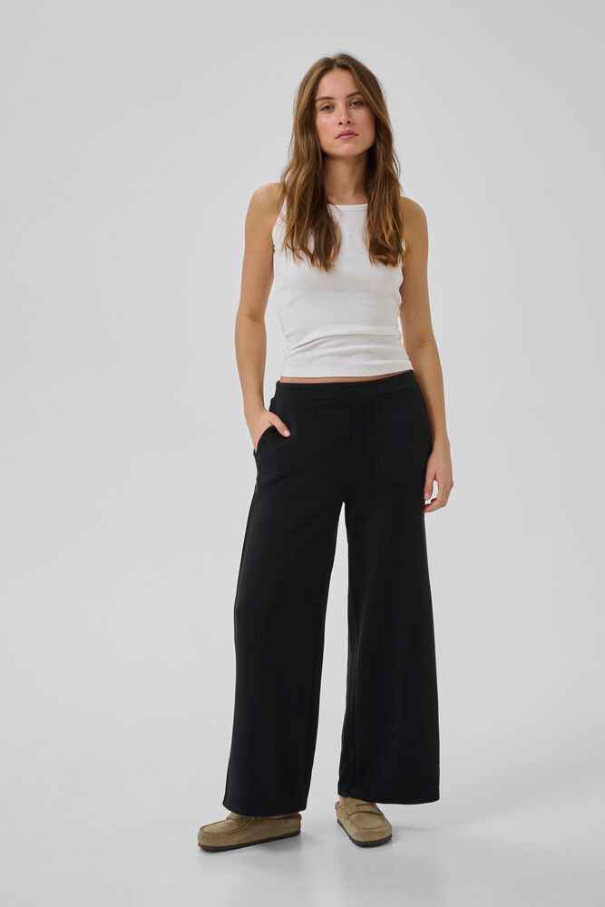 MWHelle Wide Pant - black My Essential Wardrobe