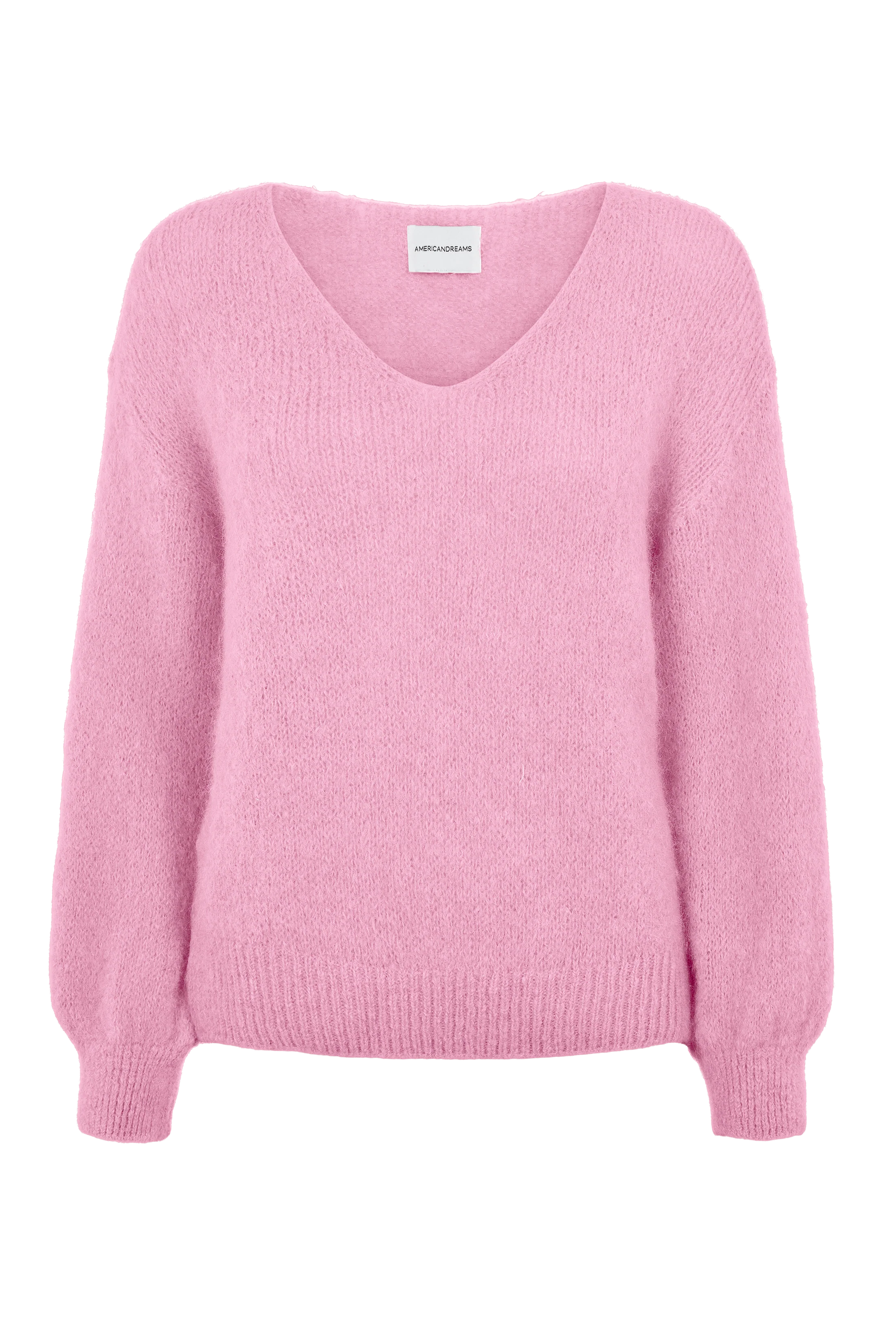 Milana LS Alpaca Knit - Soft berry Americandreams